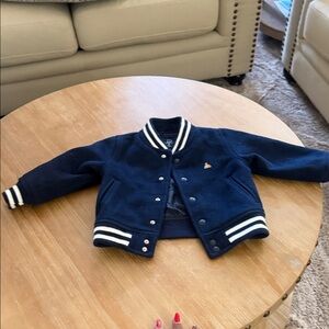 Gap Kids Navy Jacket with White Accents
